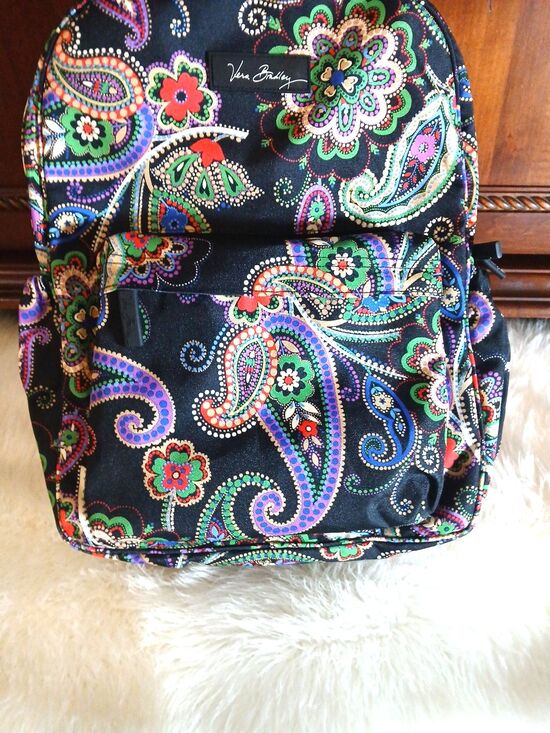 VERA BRADLEY KIEV PAISLEY (Retired) Large Lots of Pocket/Dividers Black Paisley main image 4